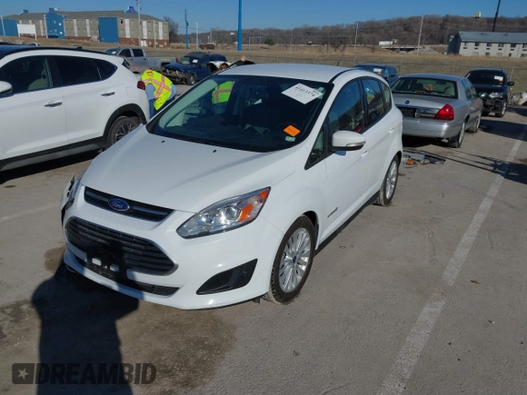 2017 Ford C-Max SE with VIN 1FADP5AU0HL117265, listed as a IAAI auction lot 41413374 with 64,660 mi miles. Bid and sale history available at carsss.com. Image 17.