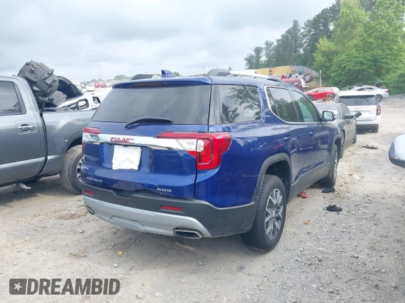 2023 GMC Acadia SLT with VIN 1GKKNUL45PZ234113, listed as a IAAI auction lot 42271635 with 54,360 mi miles and . Bid and sale history available at DreamBid. Image 4.