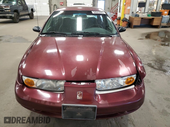 2002 Saturn SL with VIN 1G8ZH52822Z228302, listed as a Copart auction lot 58043985 with 153,058 mi miles and Salvage title. Bid and sale history available at DreamBid. Image 5.