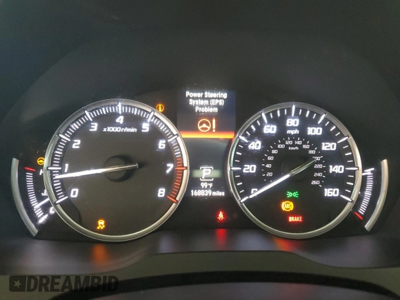 2014 Acura MDX with VIN 5FRYD3H29EB009995, listed as a Copart auction lot 71773354 with 168,839 mi miles and Salvage Title. Bid and sale history available at carsss.com. Image 9.