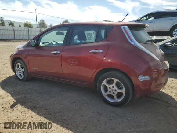 2013 Nissan LEAF S with VIN 1N4AZ0CP5DC401962, listed as a Copart auction lot 52921195 with 76,348 mi miles and Clean Title. Bid and sale history available at carsss.com. Image 2.