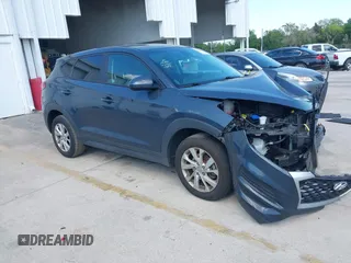 2021 Hyundai Tucson SE with VIN KM8J23A48MU379826, listed as a IAAI auction lot 41887834 with 51,885 mi miles and . Bid and sale history available at DreamBid. Image 1.