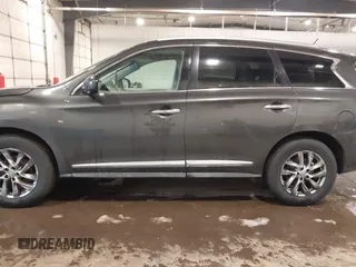 2013 Infiniti JX35 with VIN 5N1AL0MM9DC302346, listed as a IAAI auction lot 41731095 with 118,752 mi miles. Bid and sale history available at carsss.com. Image 14.