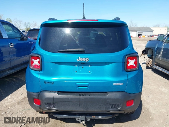 2020 Jeep Renegade Latitude with VIN ZACNJBBB3LPL02553, listed as a IAAI auction lot 42124918 with 72,899 mi miles and . Bid and sale history available at DreamBid. Image 17.