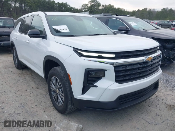 2024 Chevrolet Traverse FWD LS with VIN 1GNEREKS4RJ150800, listed as a IAAI auction lot 41498590 with 7,113 mi miles and . Bid and sale history available at DreamBid. Image 13.