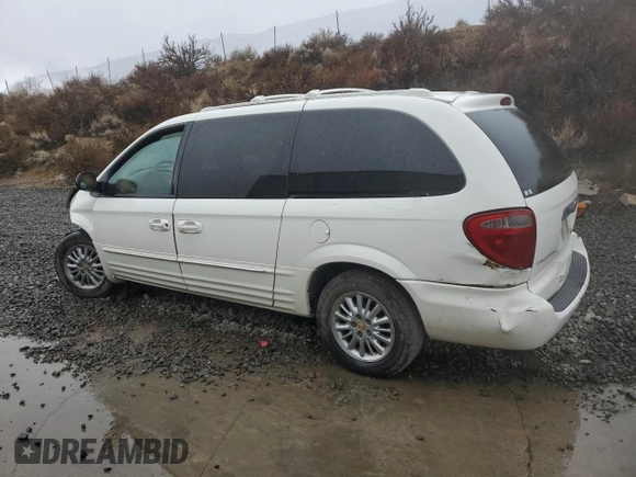 2002 Chrysler Town & Country Limited with VIN 2C8GP64L22R606053, listed as a Copart auction lot 44357905 with Not Provided miles and Salvage Title. Bid and sale history available at carsss.com. Image 2.