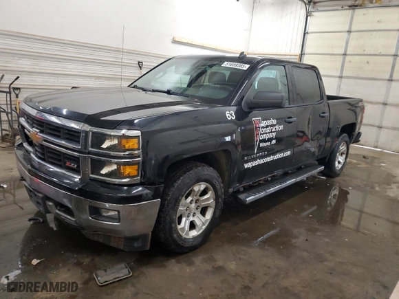 2014 Chevrolet Silverado 1500 LT with VIN 3GCUKREC6EG454419, listed as a Copart auction lot 51659385 with 252,529 mi miles and Clean Title. Bid and sale history available at carsss.com. Image 1.