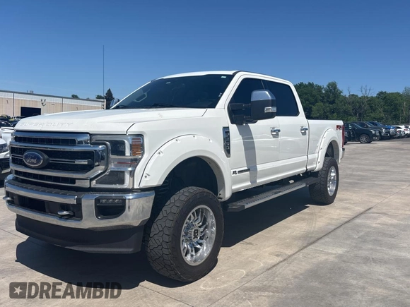 2021 Ford Super Duty F-250 SRW XL with VIN 1FT8W2BT7MEC06087, listed as a Copart auction lot 54588725 with 232,449 mi miles and Clean Title. Bid and sale history available at carsss.com. Image 2.