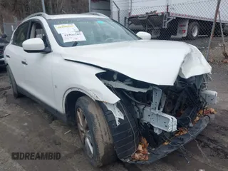 2015 Infiniti QX50 Journey with VIN JN1BJ0HR0FM771619, listed as a IAAI auction lot 41966205 with 1 mi miles. Bid and sale history available at carsss.com. Image 1.