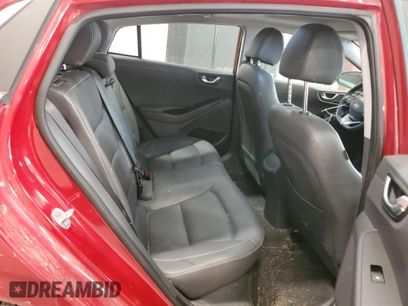 2019 Hyundai Ioniq Limited z VIN KMHC85LC8KU143066, wystawiony jako Copart lot #55116975 z przebiegiem 134 587 mil mil oraz Szkoda całkowita • Salvage title. Historia ofert i sprzedaży dostępna na DreamBid. Obrazek 11.