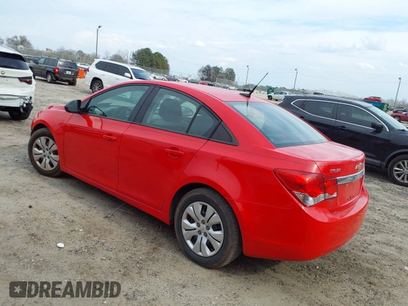 2014 Chevrolet Cruze LS with VIN 1G1PA5SH3E7351097, listed as a IAAI auction lot 41694179 with 140,487 mi miles and . Bid and sale history available at DreamBid. Image 3.