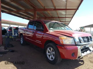 2008 Nissan Titan XE with VIN 1N6AA07D28N346850, listed as a IAAI auction lot 41669683 with 240,471 mi miles and . Bid and sale history available at DreamBid. Image 1.