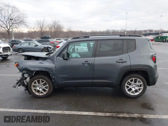 2022 Jeep Renegade Latitude with VIN ZACNJDB18NPN78989, listed as a IAAI auction lot 41636684 with 19,763 mi miles and . Bid and sale history available at DreamBid. Image 14.