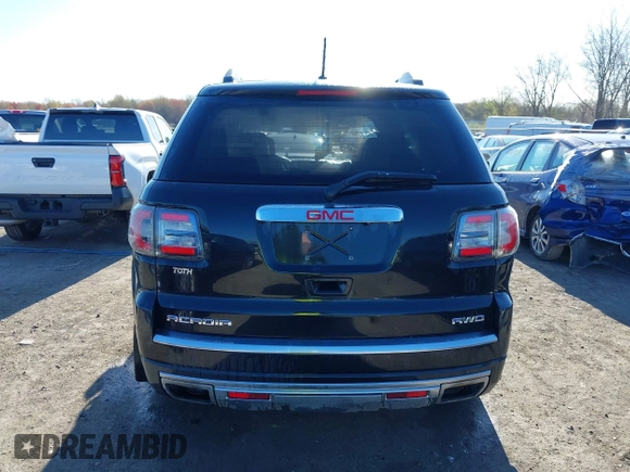 2014 GMC Acadia Denali with VIN 1GKKVTKD3EJ326148, listed as a IAAI auction lot 42084507 with Not Provided miles and . Bid and sale history available at carsss.com. Image 15.
