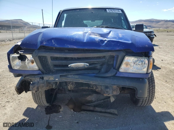 2006 Ford Ranger STX with VIN 1FTYR44E46PA38871, listed as a Copart auction lot 57675114 with 264,692 mi miles and Salvage Title. Bid and sale history available at carsss.com. Image 5.