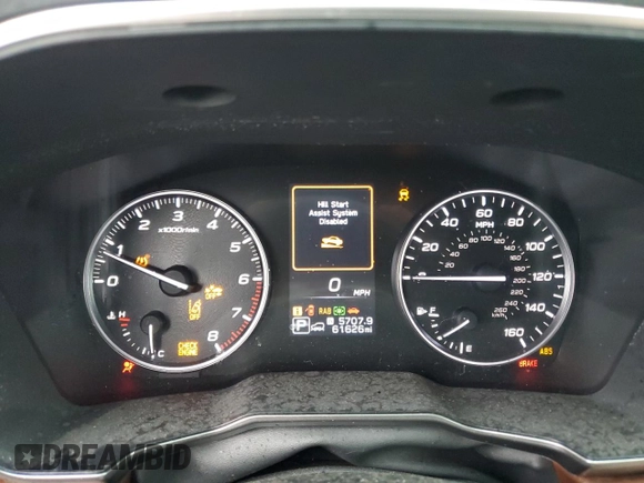2020 Subaru Outback Touring с VIN 4S4BTAPC0L3271273, выставлен на аукционе Copart как лот 57620535 с пробегом 61 626 миль миль и Списание • Salvage title. История ставок и продаж доступна на DreamBid. Изображение 9.