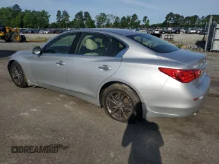 2017 Infiniti Q50 Premium with VIN JN1EV7AP4HM739472, listed as a Copart auction lot 57230925 with 88,352 mi miles and Salvage title. Bid and sale history available at DreamBid. Image 2.