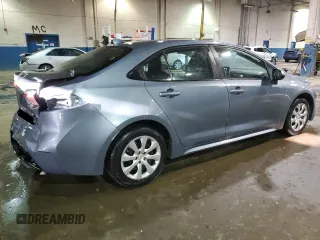 2021 Toyota Corolla LE with VIN 5YFEPMAE4MP187080, listed as a Copart auction lot 44524275 with 86,445 mi miles and Non Repairable. Bid and sale history available at DreamBid. Image 3.
