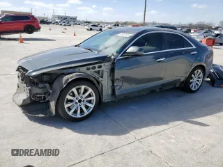 2017 Cadillac ATS Sedan RWD with VIN 1G6AA5RX8H0157563, listed as a Copart auction lot 49840655 with 138,889 mi miles and Salvage Title. Bid and sale history available at carsss.com. Image 1.