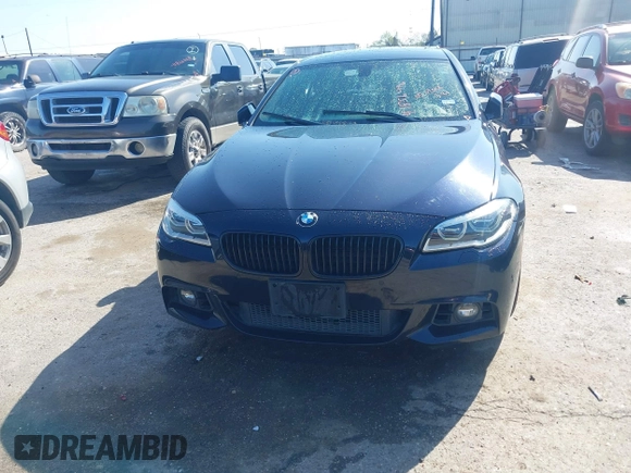 2014 BMW 5 Series 535i with VIN WBA5B1C50ED481703, listed as a IAAI auction lot 41856996 with 105,057 mi miles and . Bid and sale history available at DreamBid. Image 6.