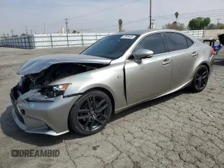 2015 Lexus IS 250 with VIN JTHBF1D25F5053036, listed as a Copart auction lot 52949435 with 153,079 mi miles and Salvage Title. Bid and sale history available at carsss.com. Image 1.