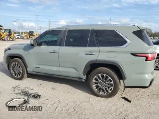 2024 Toyota Sequoia SR5 with VIN 7SVAAABA1RX041910, listed as a Copart auction lot 76440414 with 3,567 mi miles and Salvage Title. Bid and sale history available at carsss.com. Image 2.