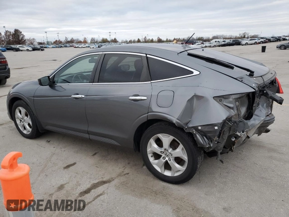 2010 Honda Accord Crosstour EX-L with VIN 5J6TF2H51AL012286, listed as a Copart auction lot 81744604 with 264,267 mi miles and Salvage Title. Bid and sale history available at carsss.com. Image 2.