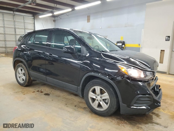 2019 Chevrolet Trax LS with VIN 3GNCJKSB8KL257957, listed as a Copart auction lot 44895585 with 63,077 mi miles and Salvage Title. Bid and sale history available at carsss.com. Image 4.