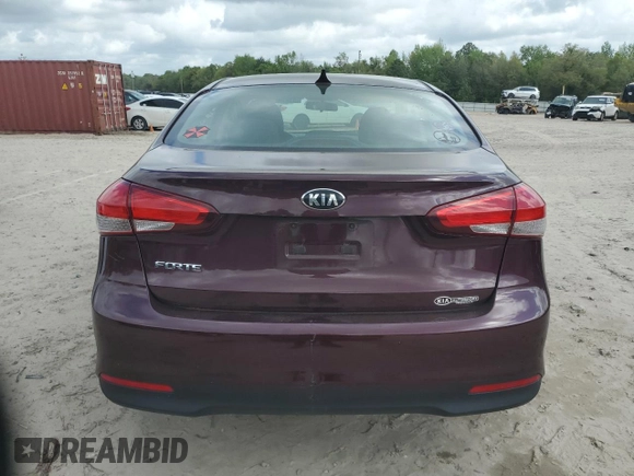 2018 Kia Forte LX with VIN 3KPFK4A78JE259190, listed as a Copart auction lot 51579425 with 65,969 mi miles and Salvage Title. Bid and sale history available at carsss.com. Image 6.