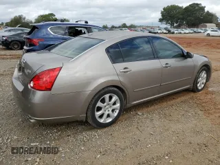 2007 Nissan Maxima 3.5 SE with VIN 1N4BA41E07C866657, listed as a Copart auction lot 71602784 with 71,496 mi miles and Salvage Title. Bid and sale history available at carsss.com. Image 3.