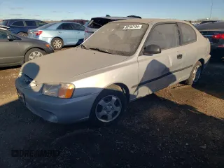 2002 Hyundai Accent z VIN KMHCF35G02U189792, wystawiony jako Copart lot #80162194 z przebiegiem 28 972 mil mil oraz Czysty tytuł • Clean title. Historia ofert i sprzedaży dostępna na DreamBid. Obrazek 1.