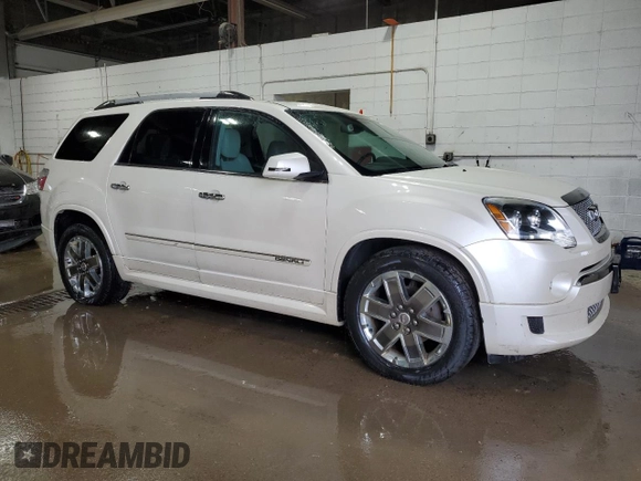 2011 GMC Acadia Denali with VIN 1GKKVTED1BJ265907, listed as a Copart auction lot 53172605 with 157,583 mi miles and Clean Title. Bid and sale history available at carsss.com. Image 4.