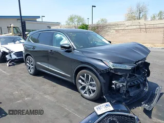 2022 Acura MDX Technology z VIN 5J8YD9H42NL002584, wystawiony jako IAAI lot #42052582 z przebiegiem 37 122 mil mil oraz . Historia ofert i sprzedaży dostępna na DreamBid. Obrazek 1.
