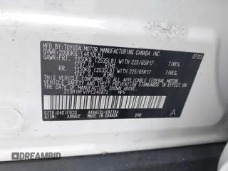 2023 Toyota RAV4 LE z VIN 2T3H1RFV7PC240872, wystawiony jako IAAI lot #42822151 z przebiegiem 18 185 mil mil oraz . Historia ofert i sprzedaży dostępna na DreamBid. Obrazek 9.