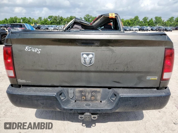 2012 Ram 1500 ST with VIN 3C6JD6DP4CG255194, listed as a Copart auction lot 59782425 with 102,259 mi miles and Salvage title. Bid and sale history available at DreamBid. Image 6.