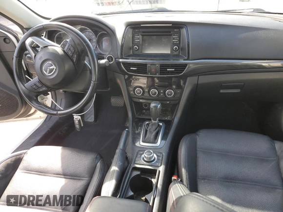 2015 Mazda 6 i Grand Touring with VIN JM1GJ1W57F1204561, listed as a Copart auction lot 49817125 with 160,213 mi miles and Salvage Title. Bid and sale history available at carsss.com. Image 8.