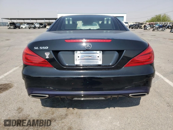 2018 Mercedes-Benz SL 550 with VIN WDDJK7DA9JF050023, listed as a Copart auction lot 64726874 with 48,126 mi miles and Salvage title. Bid and sale history available at DreamBid. Image 10.