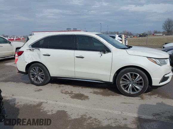 2017 Acura MDX w/Technology Pkg with VIN 5FRYD4H5XHB037230, listed as a IAAI auction lot 41695097 with 79,109 mi miles. Bid and sale history available at carsss.com. Image 13.