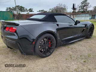 2019 Chevrolet Corvette Grand Sport 2LT with VIN 1G1YY3D72K5121941, listed as a IAAI auction lot 41640008 with 33,476 mi miles. Bid and sale history available at carsss.com. Image 4.