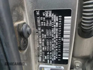 2014 Kia Sorento LX with VIN 5XYKTCA67EG545408, listed as a Copart auction lot 44233545 with 115,527 mi miles and Salvage Title. Bid and sale history available at carsss.com. Image 15.