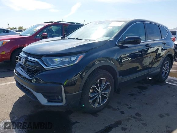 2021 Honda CR-V EX with VIN 5J6RW2H58ML001395, listed as a IAAI auction lot 41998269 with 64,860 mi miles. Bid and sale history available at carsss.com. Image 17.