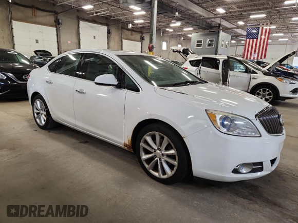 2014 Buick Verano Group with VIN 1G4PS5SK6E4212160, listed as a Copart auction lot 58590205 with 189,735 mi miles and Clean title. Bid and sale history available at DreamBid. Image 4.