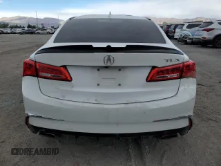 2020 Acura TLX with VIN 19UUB2F3XLA002394, listed as a Copart auction lot 77023934 with 44,512 mi miles and Salvage title. Bid and sale history available at DreamBid. Image 6.