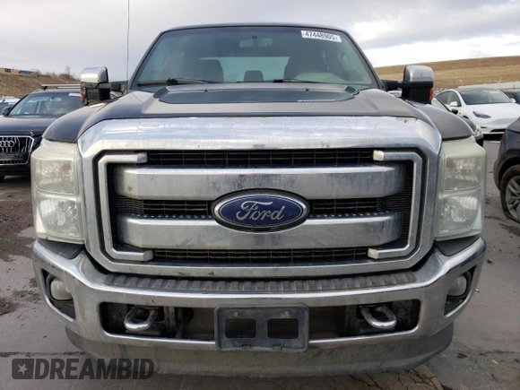 2013 Ford F-350 Platinum with VIN 1FT8W3BT2DEB34561, listed as a Copart auction lot 47448905 with 314,225 mi miles and Salvage title. Bid and sale history available at DreamBid. Image 5.