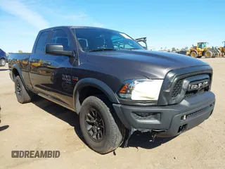 2021 Ram 1500 Classic Warlock with VIN 1C6RR7GT1MS590569, listed as a IAAI auction lot 41877699 with 33,877 mi miles. Bid and sale history available at carsss.com. Image 1.