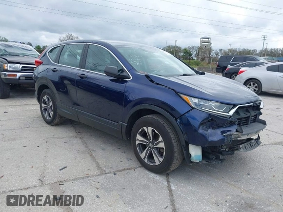2017 Honda CR-V LX with VIN 2HKRW6H32HH224845, listed as a IAAI auction lot 41634528 with 125,771 mi miles. Bid and sale history available at carsss.com. Image 1.