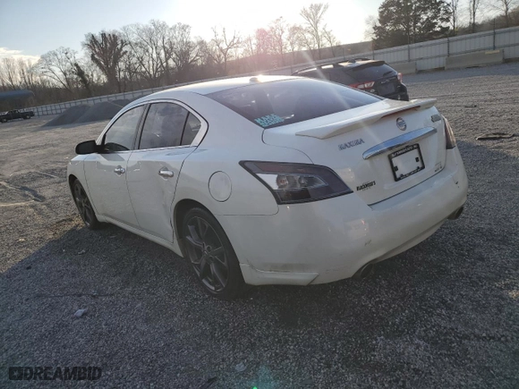 2013 Nissan Maxima 3.5 SV w/Sport Pkg with VIN 1N4AA5AP4DC843994, listed as a Copart auction lot 47294245 with 243,040 mi miles and Salvage Title. Bid and sale history available at carsss.com. Image 2.