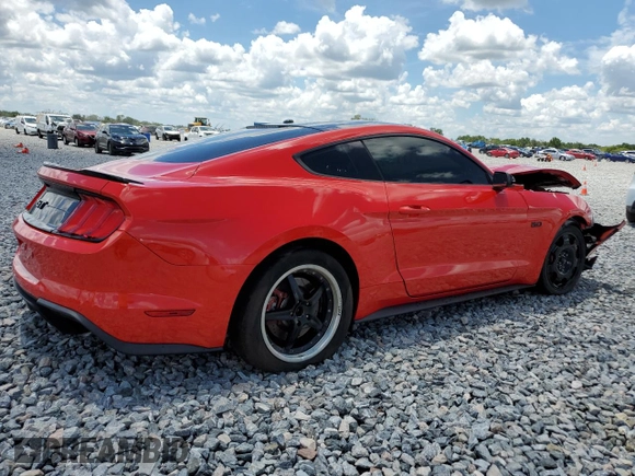 2019 Ford Mustang GT with VIN 1FA6P8CF3K5201861, listed as a Copart auction lot 61360765 with 71,662 mi miles and Non repairable. Bid and sale history available at DreamBid. Image 3.