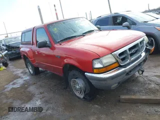 1998 Ford Ranger XLT with VIN 1FTYR11X7WPB02860, listed as a IAAI auction lot 41714168 with 90,617 mi miles and . Bid and sale history available at DreamBid. Image 1.