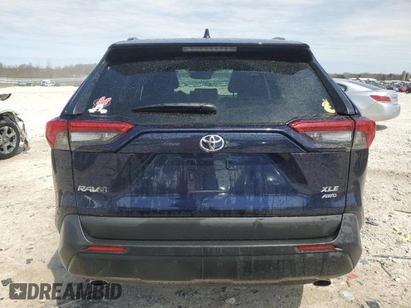 2023 Toyota RAV4 XLE Premium with VIN 2T3A1RFV2PW399766, listed as a Copart auction lot 54129895 with 18,238 mi miles and Salvage title. Bid and sale history available at DreamBid. Image 6.
